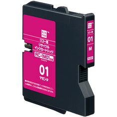 エコリカ!インクカートリッジRICOHリコー互換製品!エコリカ型番【ECI-RC01M】対応純正品【RC-1M01】カラー【マゼンタ】