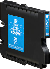 リサイクルエコリカ!リサイクルインクカートリッジRICOHリコー互換製品!エコリカ型番【ECI-RC21C】対応純正品【GC21C】カラー【シアン】
